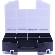 Misda Store Organizer Kutu Çift Taraflı 24 Bölmeli Küçük Malzeme Alet Takım Çantası