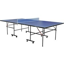 Misda Store Sport 12MM Katlanabilir Masa Tenisi Masası - 2 Raket 3 Top ve Ağ & Demir Set Hediyeli