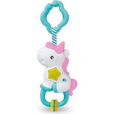 Misda Store Baby Clementoni - 17333 - Interaktif Unicorn Çıngırak, 3 - 36 Ay