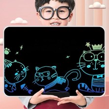 Misda Store Yazı Tableti Xl Büyük Boy 21 Inç LCD Çift Taraflı, Yetişkinler ve 3+ Çocuklar Için Yazı Tahtası, Çizim Yazma Karalama Tahtaları, Eğitim Öğrenme Aracı Için Çizim Tahtası 46 x 30CM Xlb-21