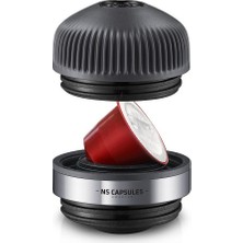 Misda Store Nanopresso Ns Adaptörü, Nanopresso Taşınabilir Espresso Makinesi Için Aksesuar, Ns Kapsülleri ile Uyumlu, Seyahat, Kamp Veya Ofis Için Mükemmel (Mini Pressoya Uymaz)