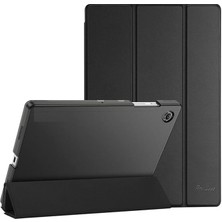 Misda Store Matepad Se 10.4 ile Uyumlu Kılıf New Pu Deri Smart Standlı Case Siyah