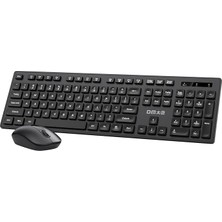 Misda Store K12 Kablosuz 2.4ghz Ingilizce Q Klavye ve Mouse Seti
