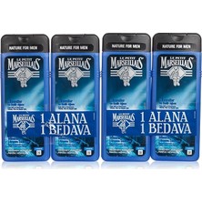 Misda Store Petit Marseillais Duş Jeli Men Serisi Mineral ve Sedir Ağacı (4 x 400 Ml)