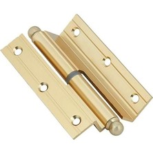 Misda Store Nobel Cumbalı Alüminyum Sarı Menteşe 12 cm Sol