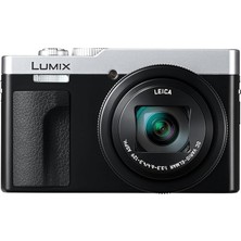 Misda Store Lumıx DC-TZ99E-S Kompakt Seyahat Zoom Kamera, Leica Dc Lens, 30X Zoom, 24-720 Mm, 20,3 Mp, Oıs, 4K 30P Video, 3 Inç Katlanabilir Monitör, Wifi, Bluetooth, Gümüş