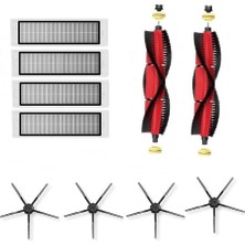 Misda Store Mega I S5 Max ile Uyumlu Ibrush Siyah Filtre Seti (Roborock S5 Max ile Uyumlu Ibrush)