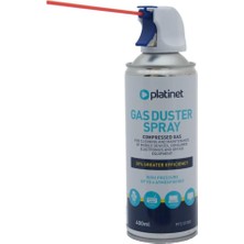 Misda Store Çubuklu Kapak Basınçlı Hava Spreyi Bilgisayar Laptop Elektronik Toz Alıcı Spray 400ML