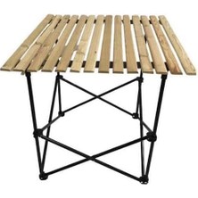 Misda Store Ahşap Kamp Masası, Taşıma Çantası, Küçük Boy