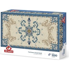Misda Store Puzzle Çini Rüyası-Halı Motif 1000 Parça Puzzle