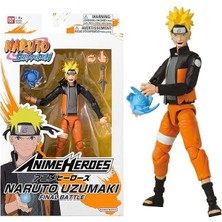 Misda Store 16 cm Anime Heroes Naruto Figürleri - Naruto Uzumaki Son Savaş