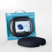 Misda Store 'uykumu Kaliteli Aldım' Fom Smith Visco Hemoroid Basur Oturma Simidi Yastık, Ortopedik, 44 x 43 x 8, Siyah, Fom 'uykumu Kaliteli Aldım'