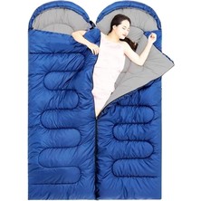 Misda Store Camper Pro Sq 0°c Mavi Uyku Tulumu