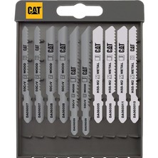 Misda Store DA06901 Profesyonel Metal/ahşap Hassas/kaba Kesim Dekupaj Testere Ucu 10 Parça