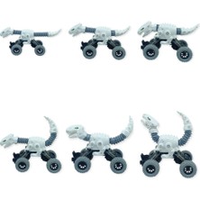 Aesco Uzayan Dinazor Arabalar 18 cm - Beyaz