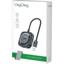 Misda Store 4 Port USB 3.0 Çoklayıcı Hub Siyah