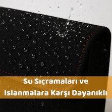 Misda Store Premium Keçe Araç Bagaj Organizeri Suya Dayanıklı Pratik Taşınabilir Katlanabilir Seyahat Çantası Araç Içi Düzenleme Kutusu (Siyah)