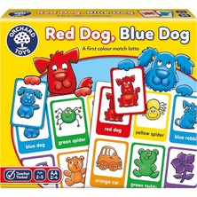 Misda Store Kırmızı Köpek Mavi Köpek 2-5 Yaş Eğitici Oyun (044)