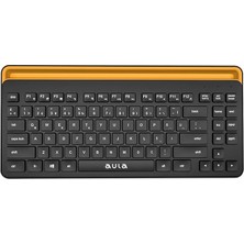 Misda Store AWK310 Bluetooth 4.0 Kablosuz Telefon Tablet Standlı Tkl Türkçe Q Klavye