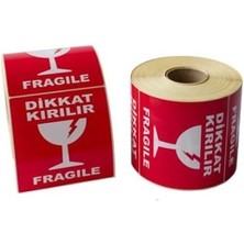 Misda Store Kırılır Etiketi 100X100 250'LI 1 Rolu