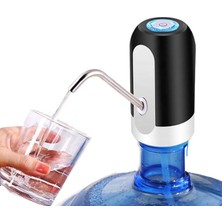 Misda Store Nesil USB Type-C Şarjlı Damacana Su Pompası, Otomatik Içme Suyu Pompası, Beyaz