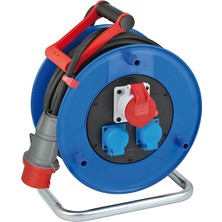 Misda Store Garant Cee 1 IP44 Endüstriyel Şantiye Kablo Makarası, (Siyah 30 M Kablo, Özel Plastik, Şantiye Kullanımı ve Dış Mekanda Sürekli Kullanım, Bgı 608, Alman Malı)