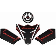 Misda Store Skm Kawasaki ile Uyumlu Versys 650 Uyumlu Tank Pad Set 003