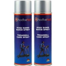 Misda Store 2 Adet 500 ml Silikon Yağı Koşu Bandı Yağlayıcı Sprey