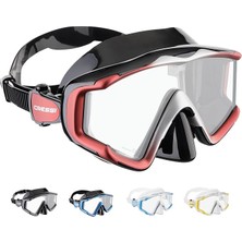 Misda Store Lıberty 3 Wındows Mask Black Sıl. Red/sılver