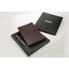 Misda Store Chester Defter ve Kalem Set Siyah A5