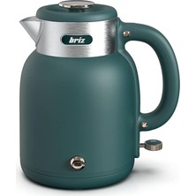 Misda Store BR1040 Retro Yeşil Su Isıtıcı Çelik Kettle