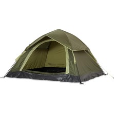 Misda Store Camping Zelt | Leichtes Pop Up Wurfzelt | 2-3 Personen Kuppelzelt | Trekking & Festival Igluzelt | Sekundenzelt Wasserdicht 210X190X110CM | Wind- & Sonnenschutz | Mit 1 & 2 Eingngen