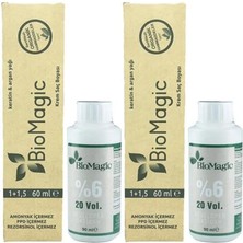 Misda Store Koyu Kumral Organik Amonyaksız Saç Boyası 6.00 ve Oksidan 2 Adet