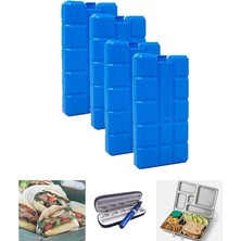 Misda Store 400ML Içi Su Dolu Buz Kasedi 48 Saat Korumalı Buz Aküsü 4 Adet AL4655