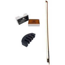 Misda Store Ky-24 Çocuk Kemanı Yayı 1/2 Boy Için (Reçine ve Susturucu Hediye)