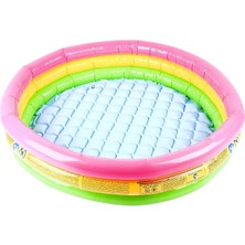 Misda Store “sunset Glow” Bebek Havuzu, Su Ihtiyacı Yaklaşık 131 L, Şişirilebilir Zemin, 3 Halka, 2 Yaşından Itibaren, 114 x 25 cm