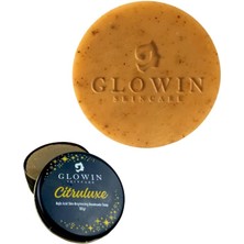 Misda Store Skincare Citruluxé Kojik Asit Sabun Cilt Aydınlatma - Koyu Lekeler & Hiperpigmentasyon - C Vitamini, Zerdeçal, Kollajen, Hyalüronik Asit, E Vitamini, Shea Butter Içerir - Tüm Cilt Tipleri Için