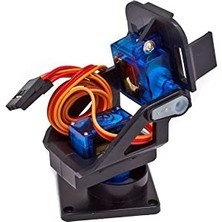 Misda Store 2 Eksen Pan Tilt Demonte Plastik Servo Motor Kamera Tutucu Taşıyıcı Haraket Platformu Pt Ptz Fpv SG90 Yukarı Aşağı Sağ Sol