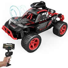 Misda Store Wifi Kameralı 2.4ghz Uzaktan Kumandalı 1:16 Drift Atan 4x2 Offroad Rock Crawler Araba