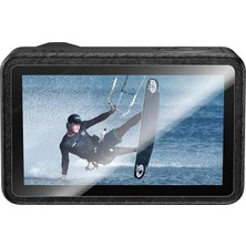Misda Store Osmo Action 5 Pro Kırılmaz Ekran Koruyucu (Tempered Glass) | Osmo Action 3/4/5 Pro Uyumlu