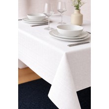 Zeyno Home Tekstil Leke Tutmayan, Kolay Temizlenen Dertsiz Colber Masa Örtüsü 160CM x 220CM