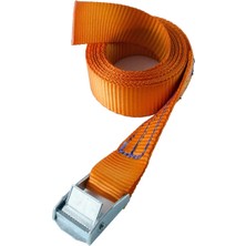 Misda Store Safeset Mg-25 25MM 3 Metre Mini Mandallı Yük Gerdirme Halatı