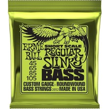 Misda Store Ball Normal Slinky Nikel Yara Kısa Ölçekli Bas Telleri, Ölçü 50-105