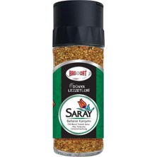 Misda Store Saray Baharat Karışımı Tuzluk Kapak Cam Şişe 38 G