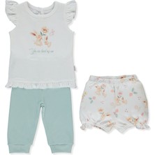 Bebetto Interlok Patiksiz Pijama Takımı 3lü (My Sun) Mint