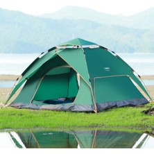 Nurcamp 4 Kişilik Çift Katmanlı Otomatik Kurulum