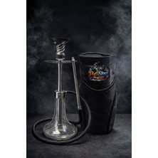 Puffstore Full Set Çantalı Çelik Nargile – Lotus + Maşa + 250 gr Kömür + 20 Sipsi