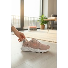 Enoch Kadın Darbe Emici Esnek Tabanlı Bağcıklı Yürüyüş Ayakkabısı