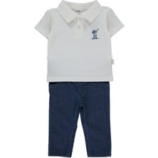 Bebetto Tencel Pantolon 2li Takım (Wave Power) Lacivert