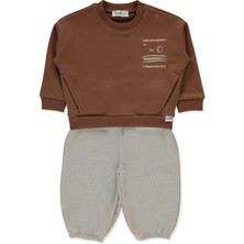 Bebetto Üç Ip Sweat 2li Takım (Gentleman) Bej